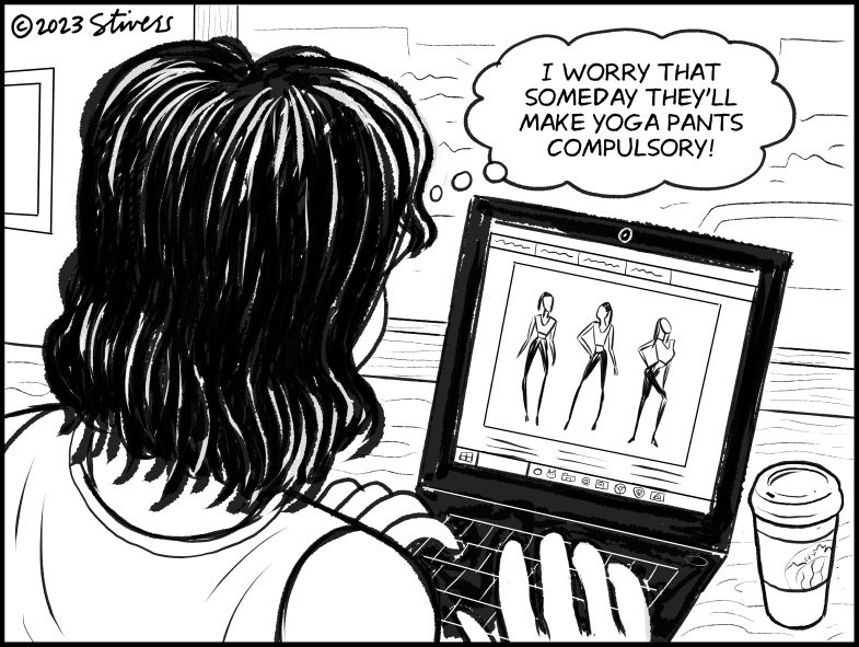 Yoga pants compulsory?